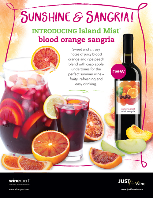 New Island Mist Blood Orange Sangria